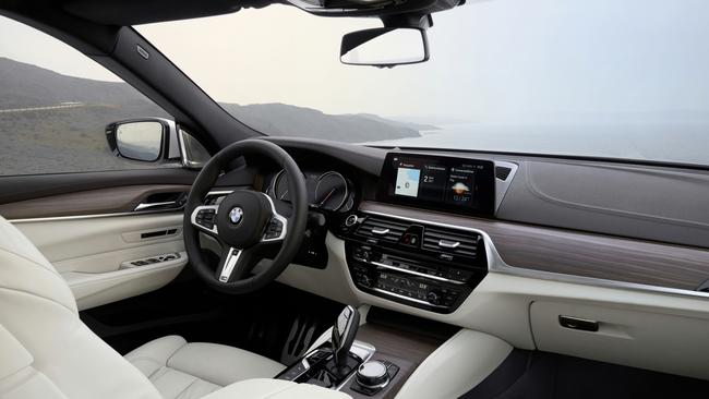 The cabin is more spacious than the 5 Series GT. Pic: Supplied.