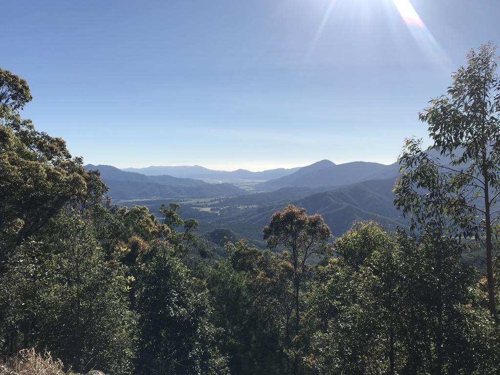 The magnificent view at Gadgarra in the tablelands.