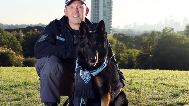 Luke Warburton and Chuck helped bring Malcolm Naden into custody.