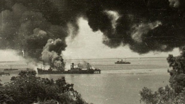 Image of Darwin bombing. Supplied (Destination Darwin)