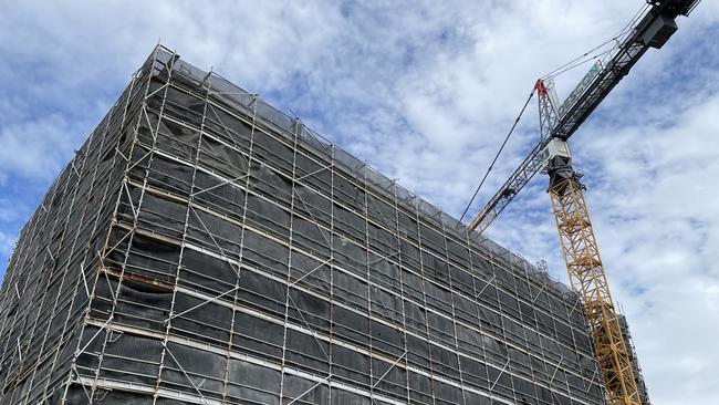 The Waverley Residences, under construction by Descon in Southport.