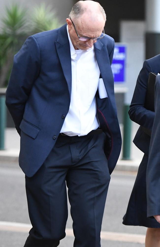 Pieter Jozua Rossouw, a psychologist, appeared in a Brisbane court after NSW Police issued a warrant for his arrest last month. Picture: Dan Peled