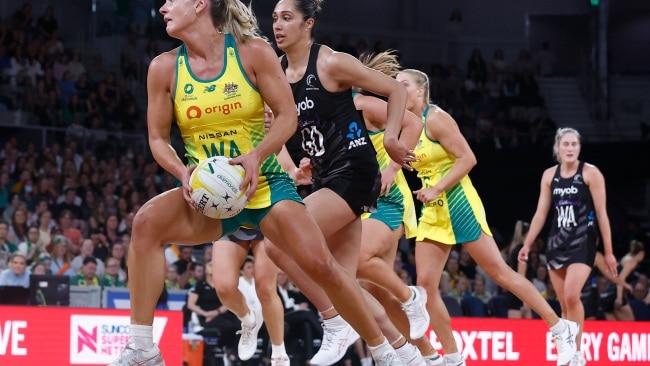 Liz Watson and the Diamonds put on a clinic in Game 3 of the Constellation Cup. (Photo by Darrian Traynor/Getty Images)