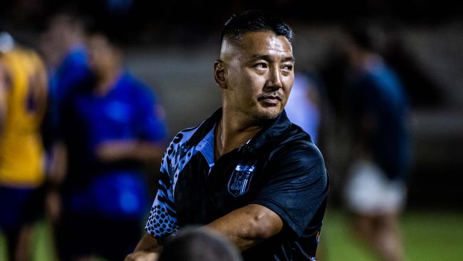 Palmerston coach Josh Heath will coach Gary Ablett Jr in Round 8 of the 2022-23 NTFL season. Picture: Patch Clapp / AFLNT Media