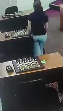 CCTV exposes female chess champion allegedly poisoning rival