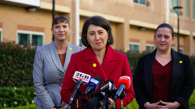 NSW Premier Gladys Berejiklian wants “free movement” between states, whether people had been vaccinated or not. Picture: Gaye Gerard