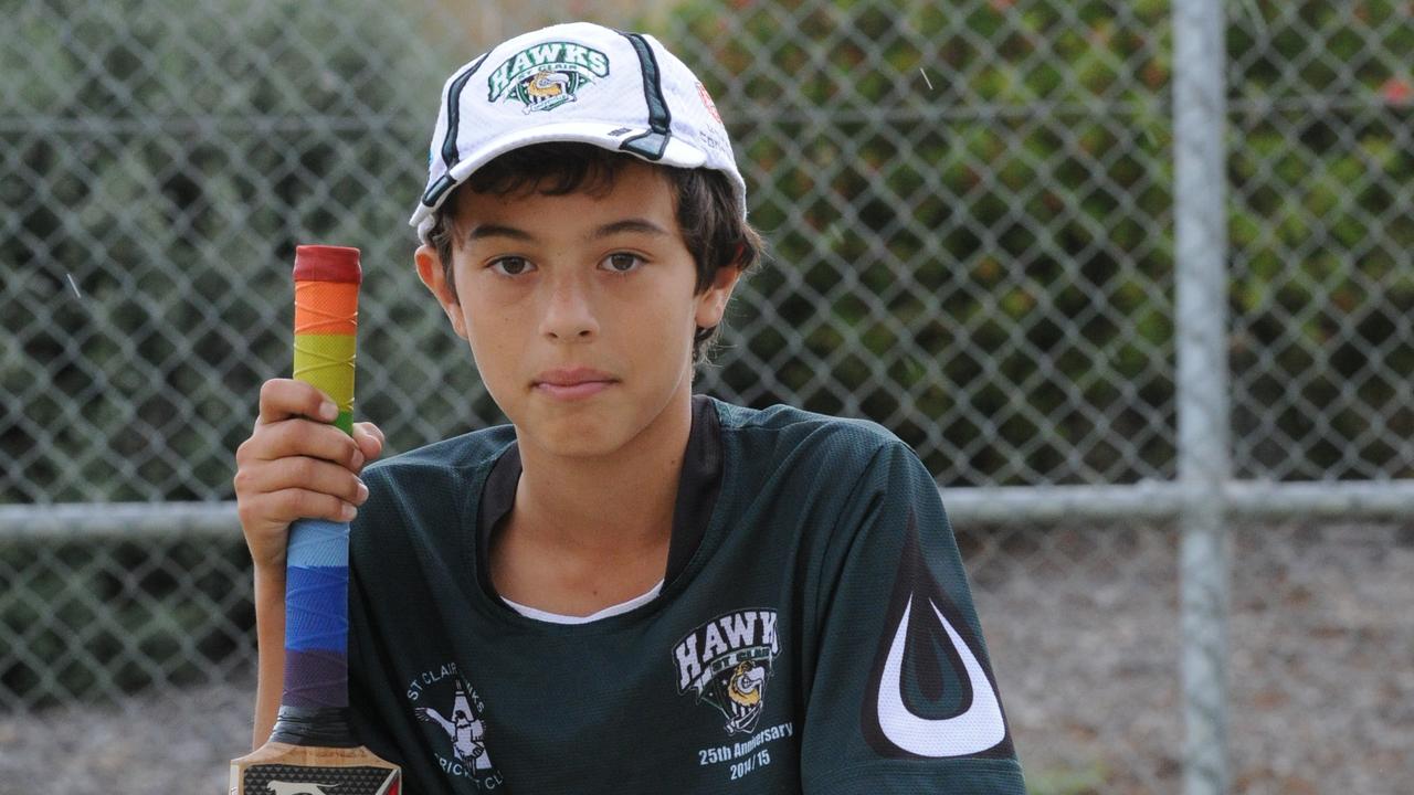 Liam Doddrell, here just 12, was identified as a rising star from an early age.