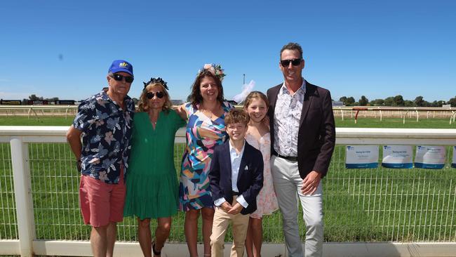 MELBOURNE, AUSTRALIA - MARCH 2 2024 The Davos Attend the Wangaratta Cup Picture: Brendan Beckett