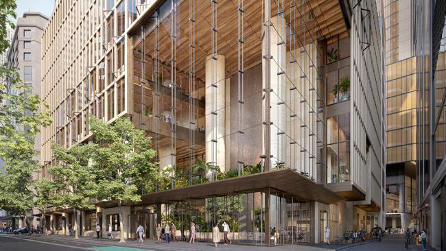 Mirvac is advancing plans for a premium tower at 55 Pitt St in Sydney.