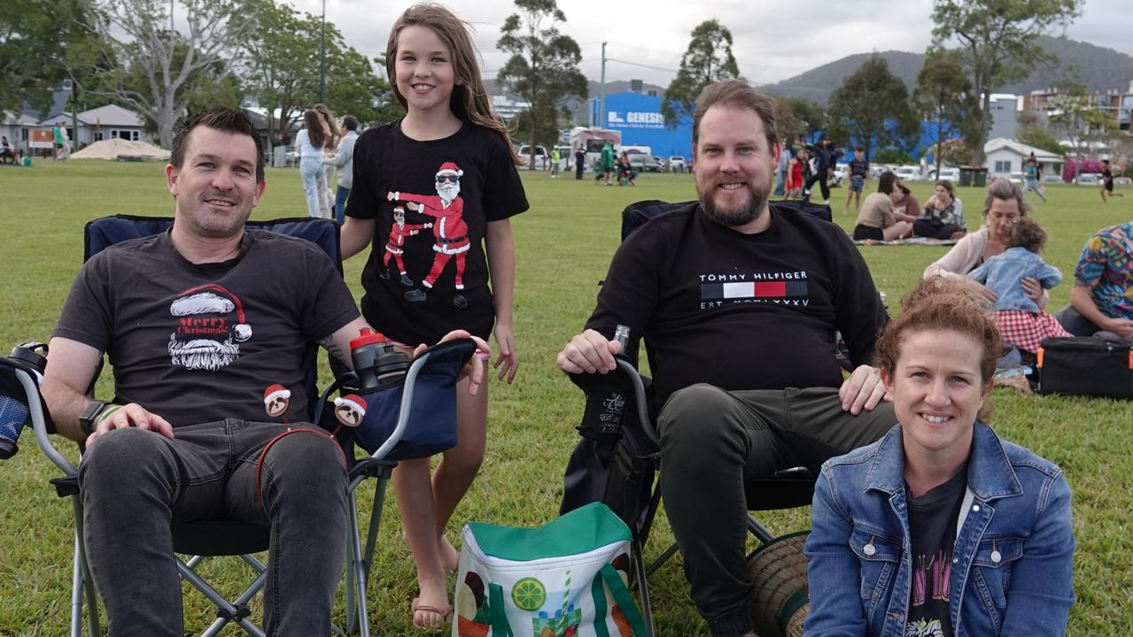 Dave and Meelah Ellis and Daniel and Ally Graves. Picture: Chris Knight