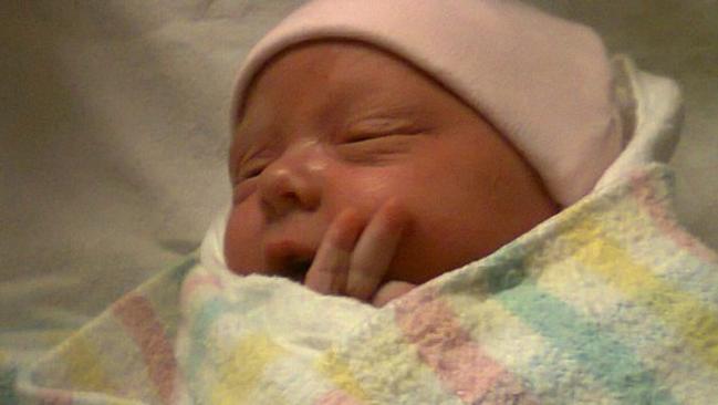 Baby Ebony, who was born prematurely, died when she was four months old.