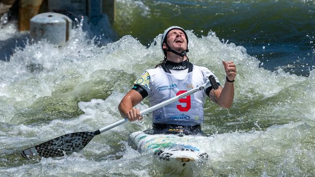 Paris bound paddler Tristan Carter. Picture: Supplied