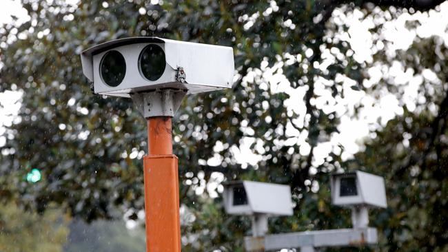 Speed camera fines raked in the highest revenue in seven years this March. Picture: Damian Shaw