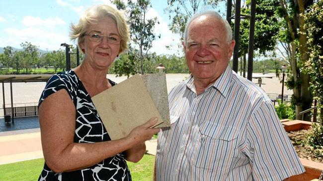 Rockhampton Mayor Margaret Strelow when it was announced that JMKelly (Managing Director Geoff Murphy pictured) has won the tender for the Rockhampton Riverbank Redevelopment. Picture: Lisa Benoit ROK120216ltender1