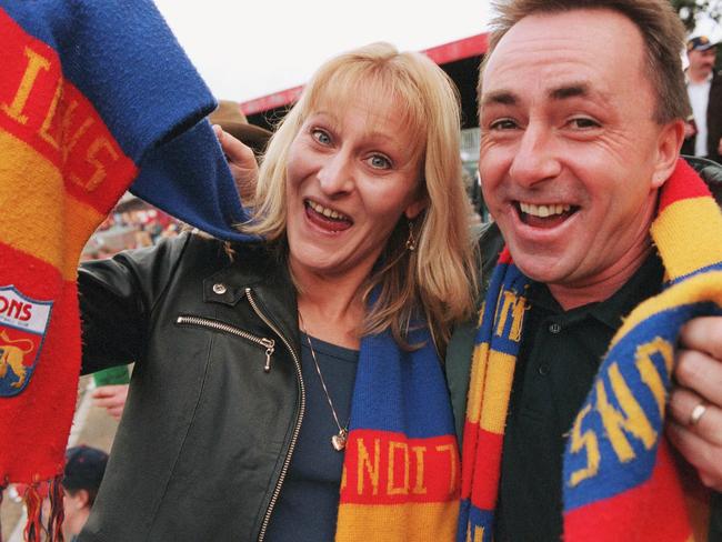 Coburg-Fitzroy supporters John and Liz Guest were among the few to get on board when the club changed its name. 