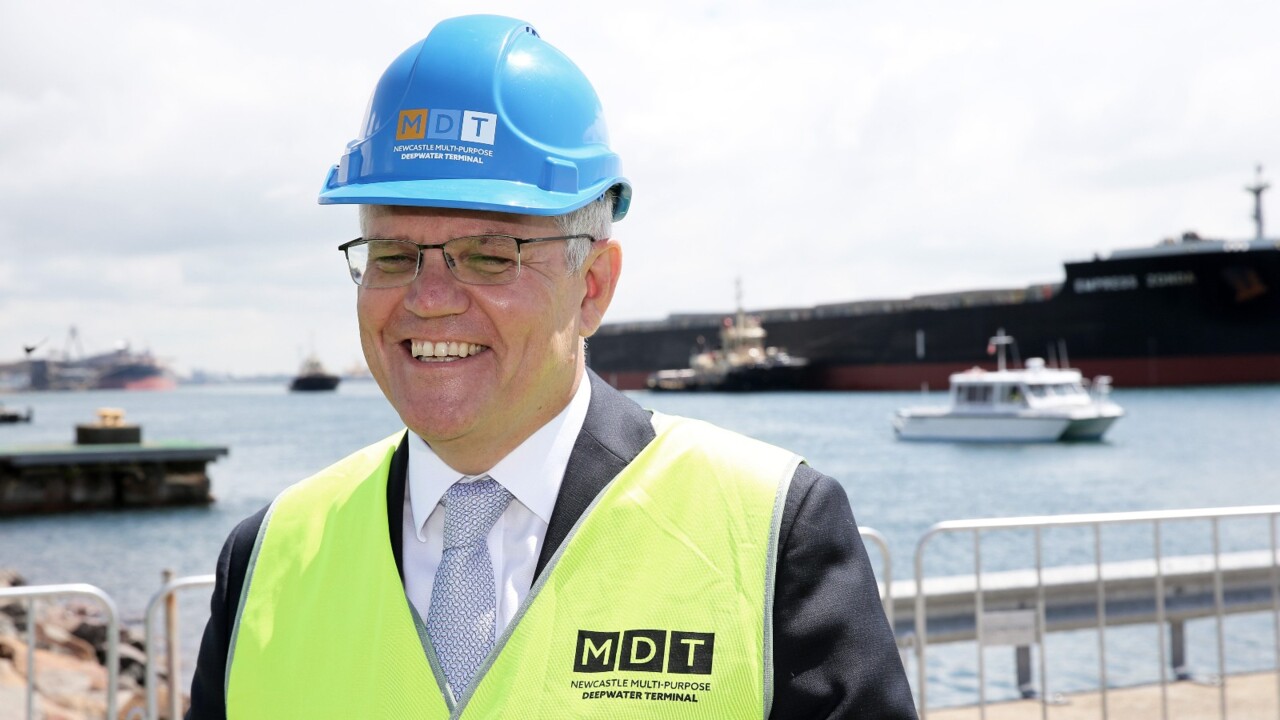 PM Morrison spruiks clean energy future in pre-election blitz in the Hunter