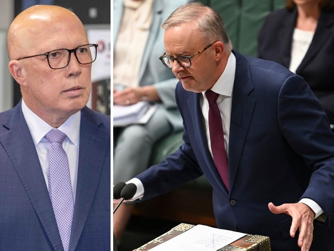 Dutton + albanese for the mocker