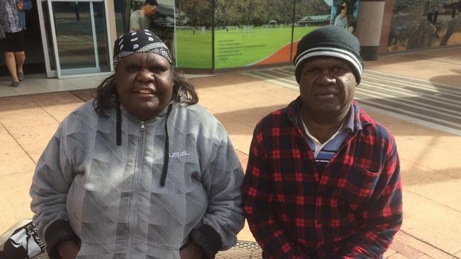 Noellene Ladd and Barry Club in Tennant Creek.