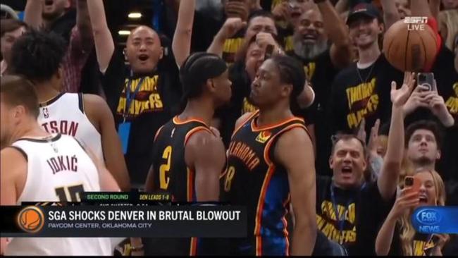 OKC send message with Game 2 blowout