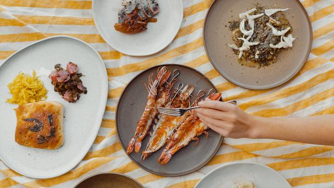 Veuve Cliquot pop-up hotel in Noosa, QLD. Photo: James Vodicka/Supplied