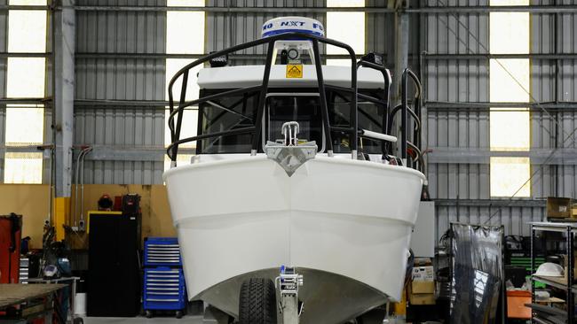 Tropical Reef Shipyard have built 7 Army Safety Watercraft vessels at their Portsmith workshop under a defence force contract. Picture: Brendan Radke