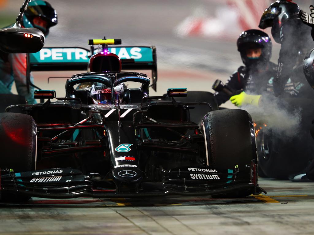 Pit stops cost Mercedes badly in Bahrain.