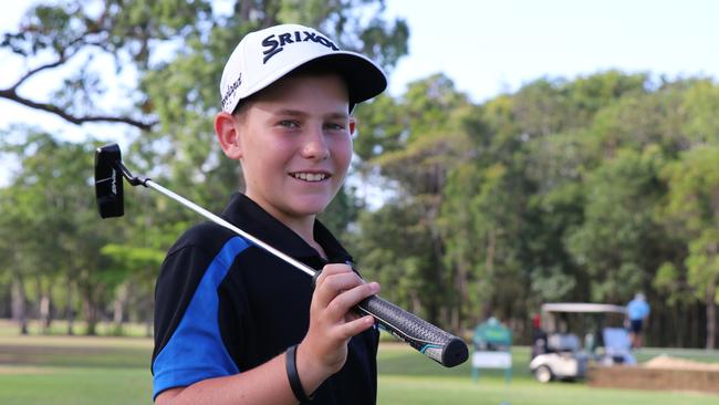 Mossman junior golfer Couper Smith.