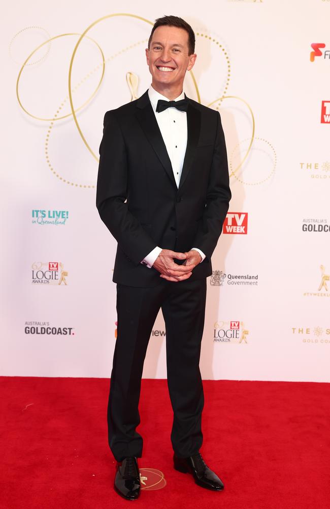 Rove McManus attends the 62nd TV Week Logie Awards. Picture: Getty