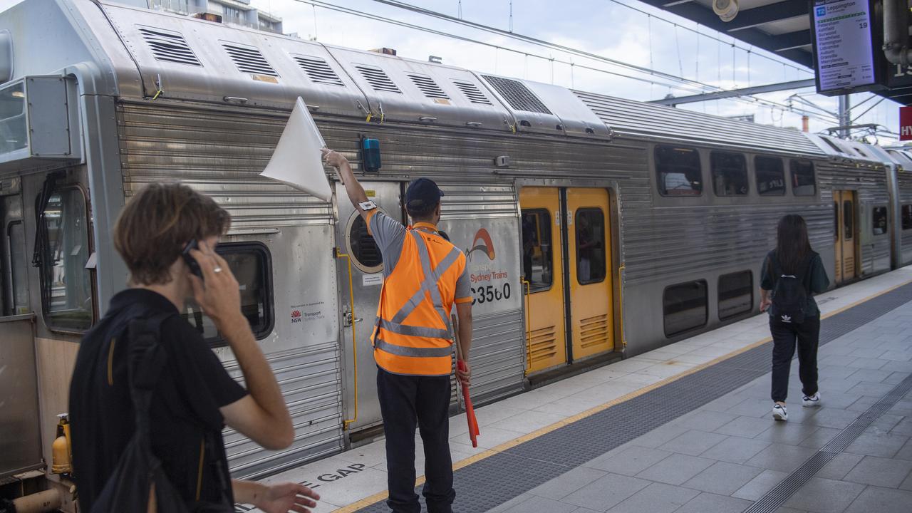 Commuters at central station as a proposed train dispute rolls out this week. Picture: Jeremy Piper