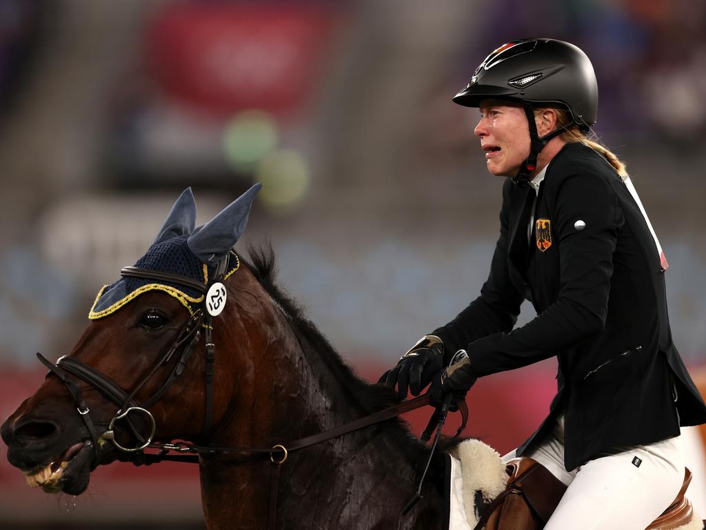 Such a cruel way for an Olympic dream to end (Photo by Dan Mullan/Getty Images).