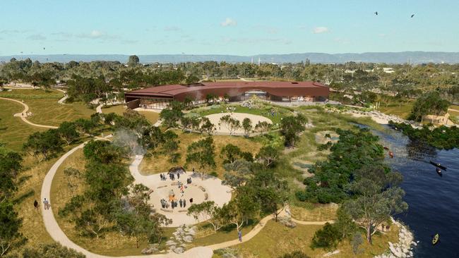 Construction of Yitpi Yartapuultiku will commence this year with it’s launch expected in 2025. Picture: City of Port Adelaide Enfield/Ashley Halliday Architects/Wax Design/Yitpi Yartapuultiku Custodian Group.