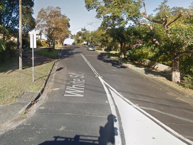 A man was attacked at White St, East Gosford.