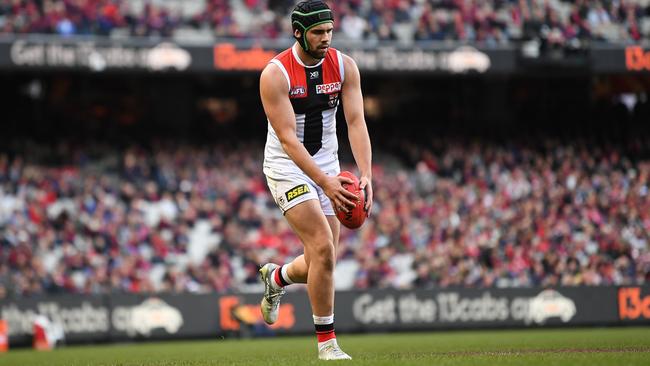 Paddy McCartin’s endured a rollercoaster football journey since being the No.1 draft pick in 2014. Picture: AAP Image