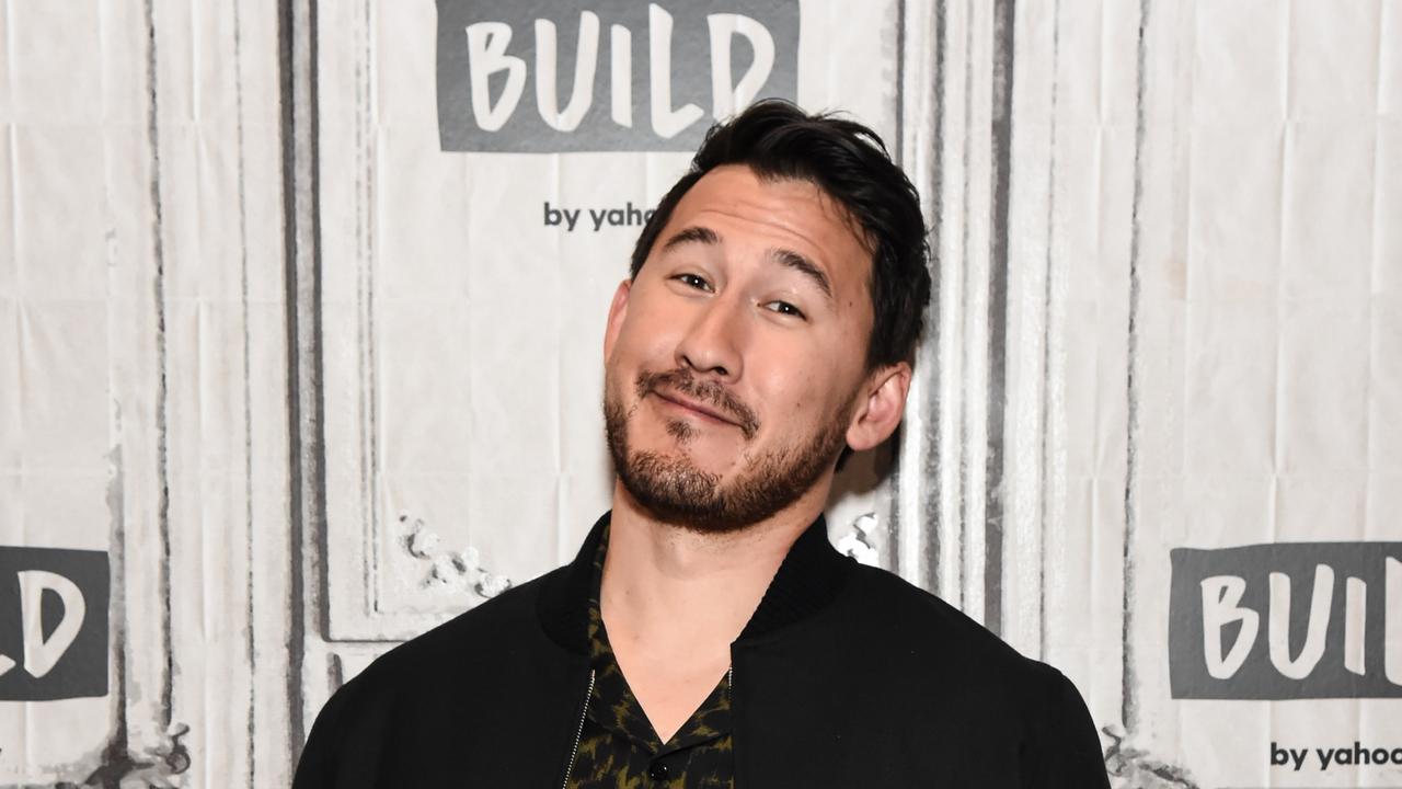 YouTuber Mark Edward Fischbach aka ‘Markiplier’ rose to fame in the horror gamer genre. Picture: Daniel Zuchnik/Getty Images.