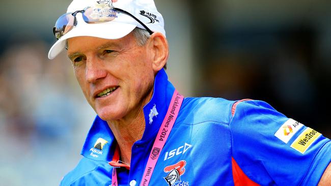 Wayne Bennett, Coach of Newcastle, during the Auckland Nines at Eden Park, Auckland, New Zealand. pic Mark Evans