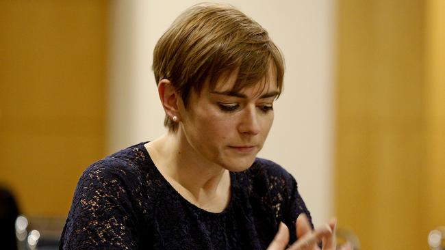 SYDNEY, AUSTRALIA - NewsWire Photos AUGUST 7, 2024:  RBA Assistant Governor (Economic) Dr Sarah Hunter answers questions at the Senate Select Committee inquiry on the Cost of Living.  Picture: NewsWire / John Appleyard