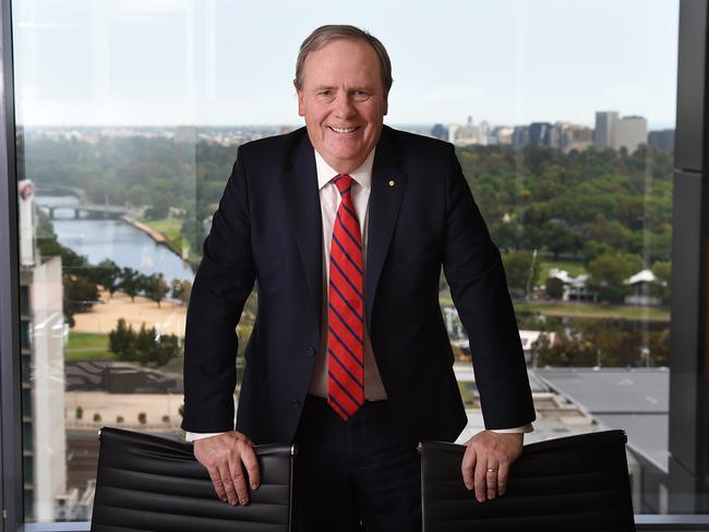 Former federal treasurer Peter Costello. Picture: Josie Hayden.