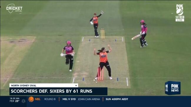 Perth Scorchers on top after sinking Sydney Sixers