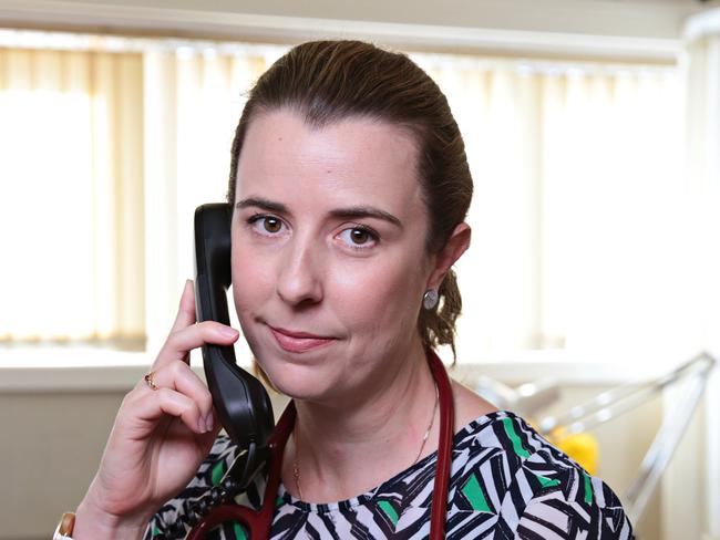 Dr Danielle McMullen in her Doctors practice in Newtown on the 31st of July. PICTURE: Adam Yip