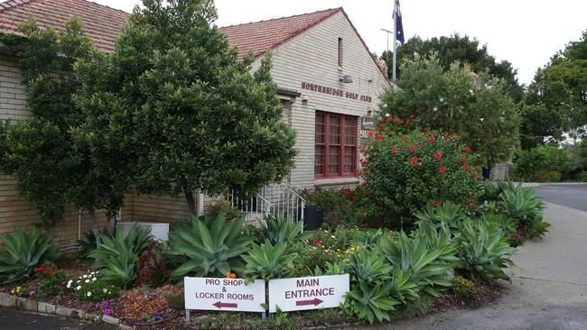 The Northbridge Golf Club, where Anderson launched his Senate tilt. Photo: Adam Ward