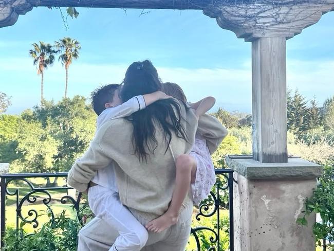 Meghan also shared a photo with her two kids, Archie and Lilibet, in line with Mother's Day this year. Picture: Instagram