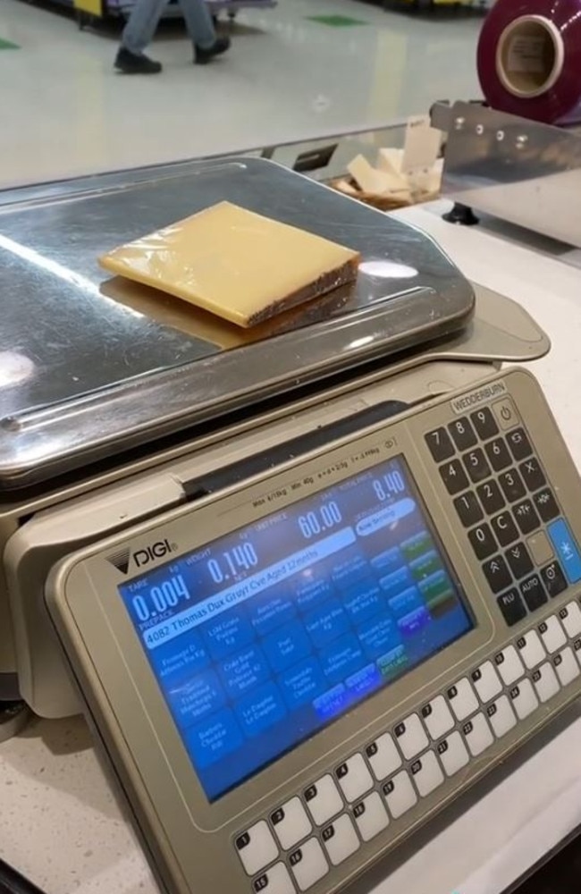 Some shoppers had no idea about the ‘secret code’ at the deli counter. Picture: TikTok/woolworths_au