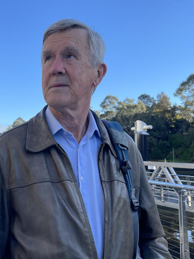 Nigel Sugden relishes time by the river.