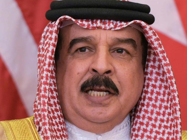 Bahrain's King Hamad bin Isa Al Khalifa. Picture: AFP