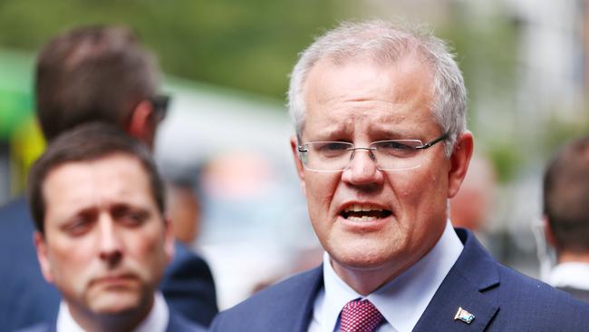 Scott Morrison is only our PM due to the regular knifing of Liberal Party leaders. Picture: Michael Dodge/Getty