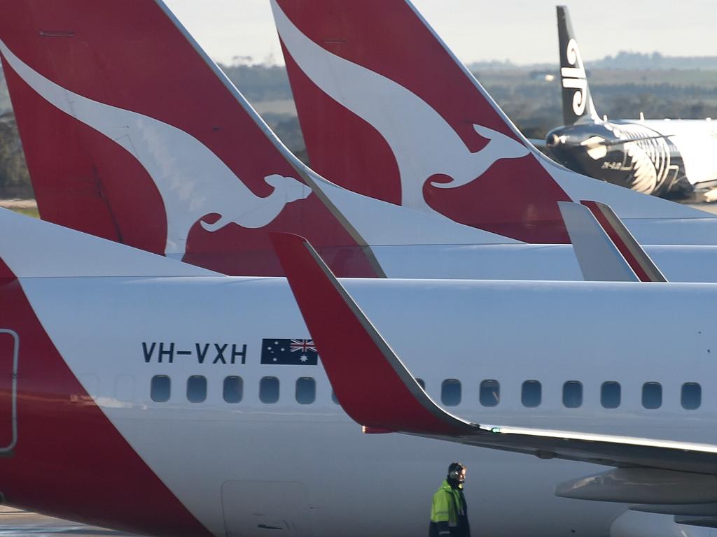 Qantas is understood to get about 90 per cent of its ancillary revenue through its frequent flyer program. Picture: Nicole Garmston