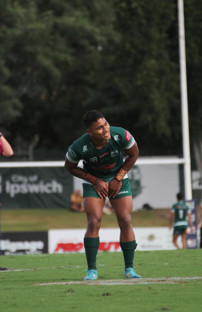 Saifiti Junior Saifiti. Meninga Cup semi-finals action between the Ipswich Jets and Mackay Cutters at the North Ipswich Reserve on Sunday, May 5, 2024.