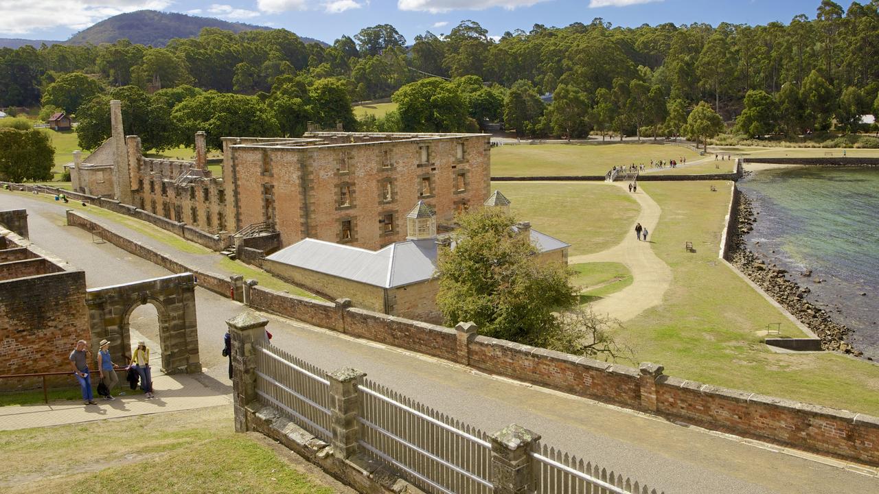 Bryant knew the Port Arthur historic site (above) from roaming around there as a child.