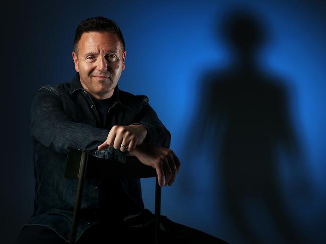 American psychic medium John Edwards pictured in Sydney ahead of his national tour in October. Picture: Toby Zerna