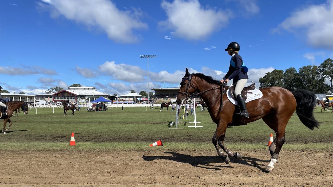 Horses the Gympie Show 2025 equestrian.